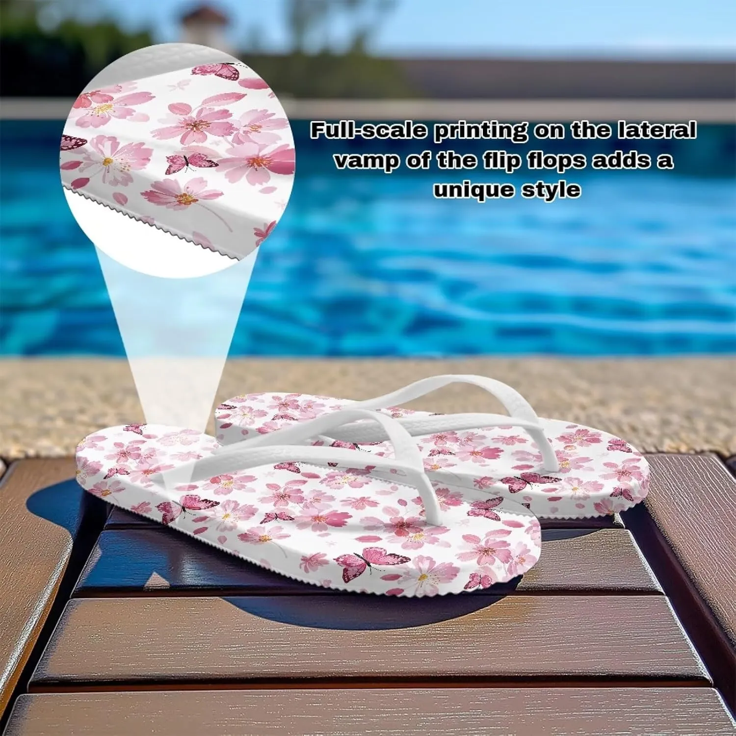 Women's Arch Support Daiy Flip Flops Comfortable Casual Summer Beach Thong Sandals Fashion Beach Slippers Size US 5.5-9.5