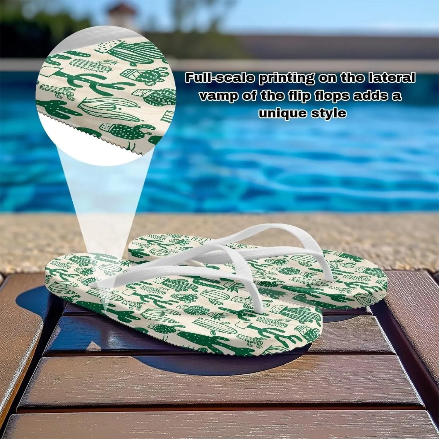 Women's Arch Support Daiy Flip Flops Comfortable Casual Summer Beach Thong Sandals Fashion Beach Slippers Size US 5.5-9.5
