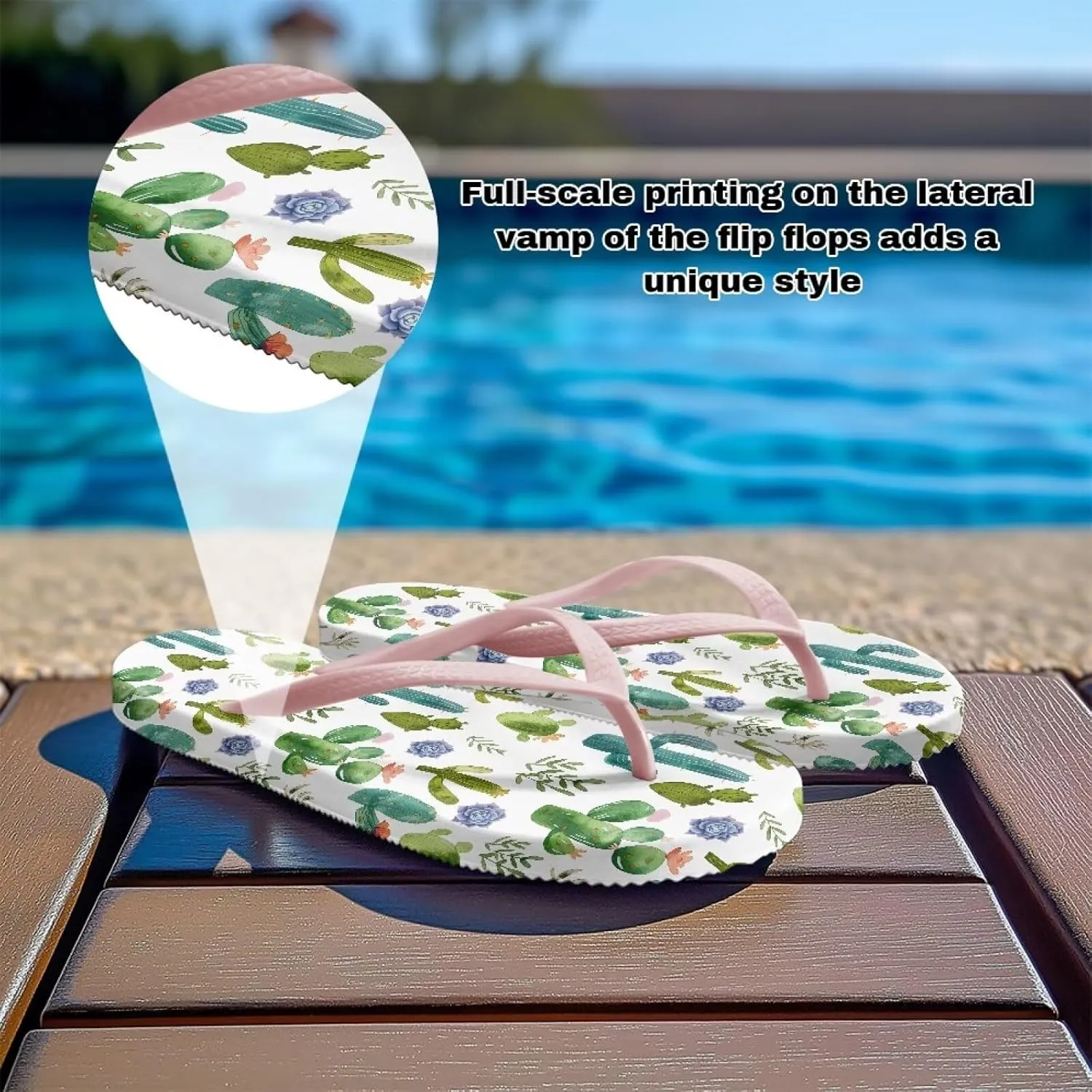 Women's Arch Support Flip Flops Comfortable Casual Summer Beach Thong Sandals Fashion Beach Slippers Size US 5.5-9.5