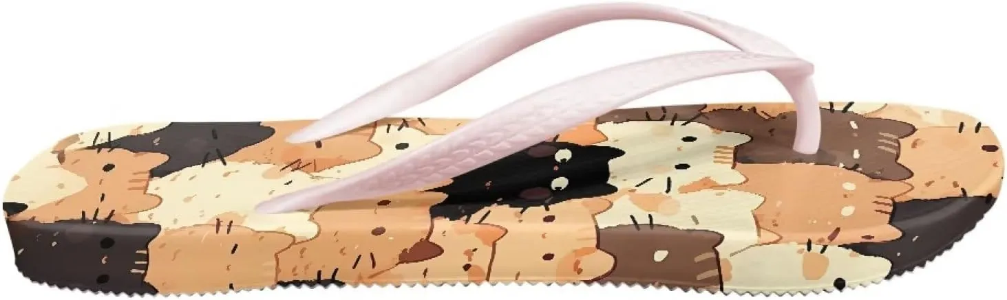 Women's Arch Support Flip Flops Comfortable Casual Summer Beach Thong Sandals Fashion Beach Slippers Size US 5.5-9.5