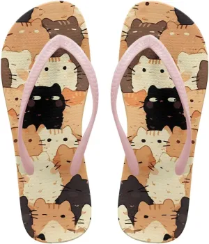 Women's Arch Support Flip Flops Comfortable Casual Summer Beach Thong Sandals Fashion Beach Slippers Size US 5.5-9.5