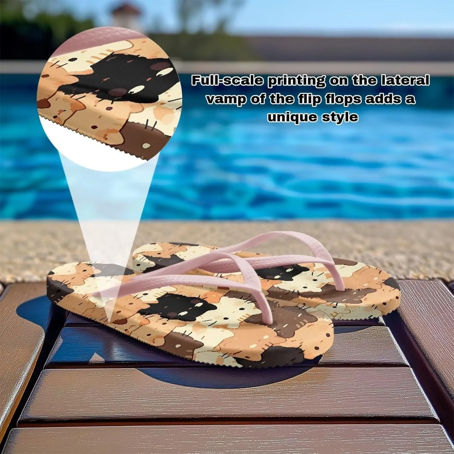 Women's Arch Support Flip Flops Comfortable Casual Summer Beach Thong Sandals Fashion Beach Slippers Size US 5.5-9.5