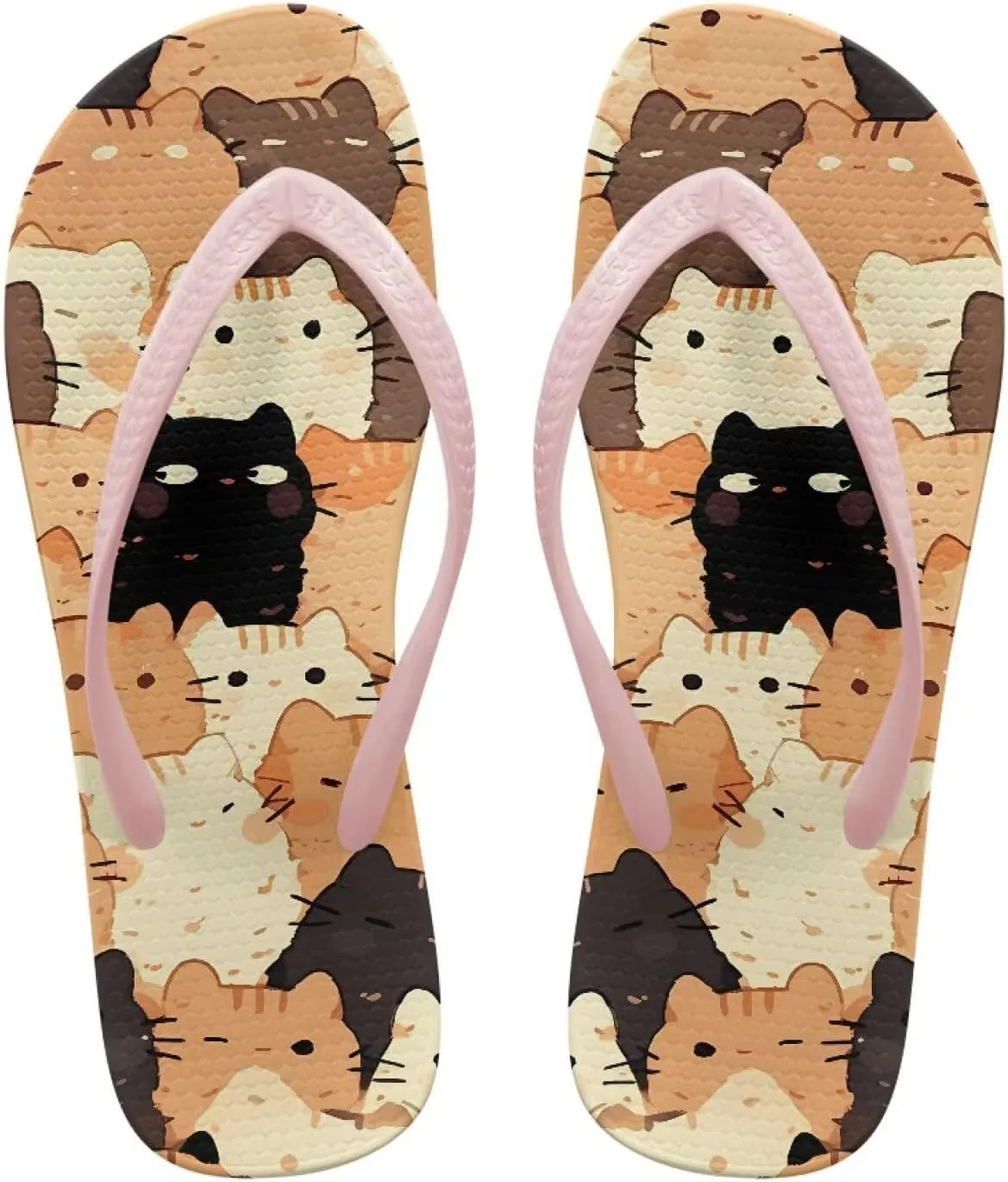 Women's Arch Support Flip Flops Comfortable Casual Summer Beach Thong Sandals Fashion Beach Slippers Size US 5.5-9.5