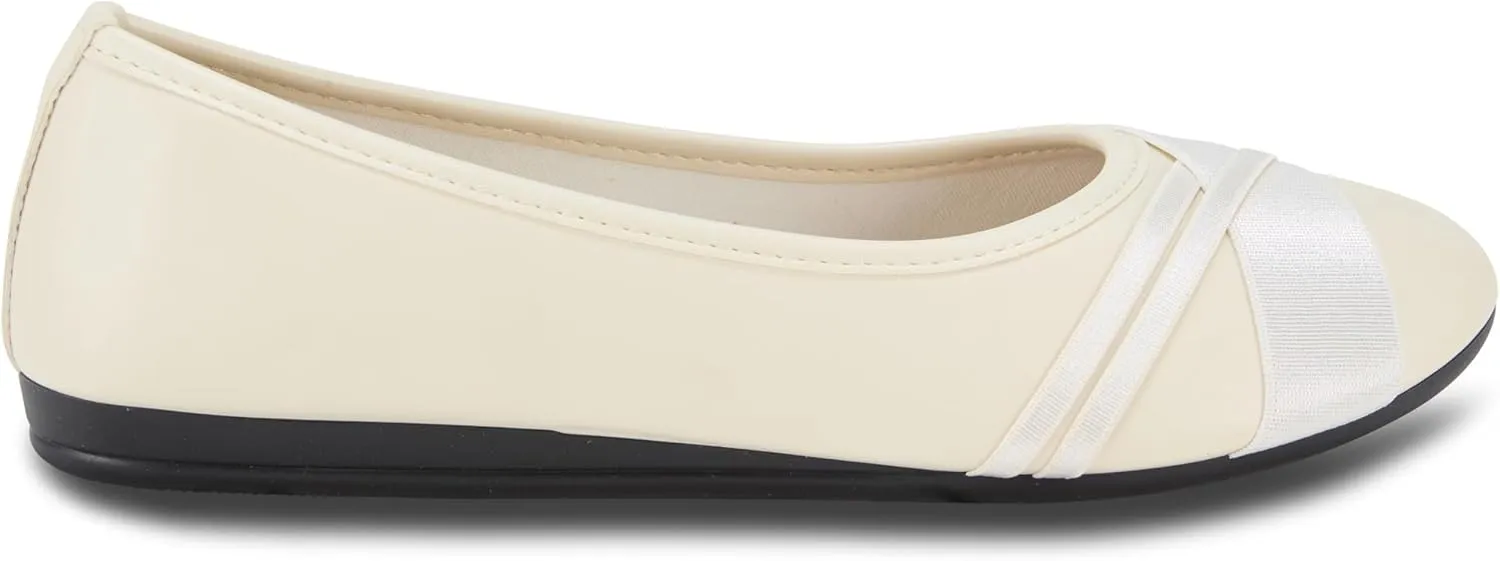 Women's Ballet Flats Alli Comfortable Slip-On Dress Shoes, Stylish Casual Flats for Work & Everyday Wear