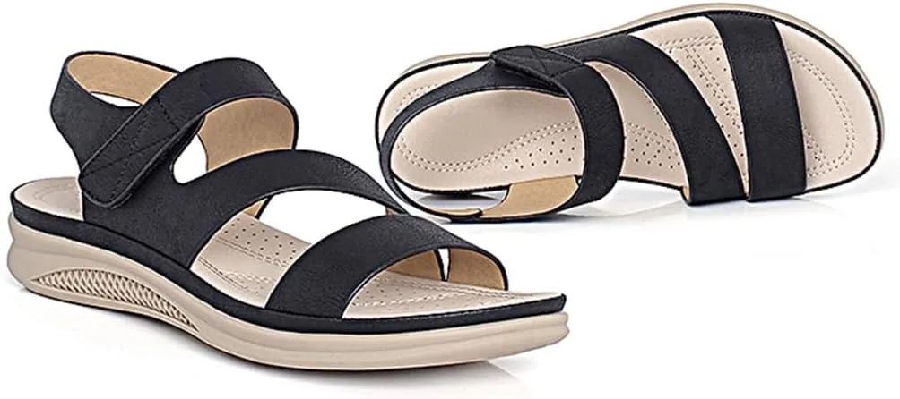 Women's Casual Walking Athletic Sandals Comfortable Lightweight Outdoor Hiking Arch Support Summer Beach Sports Sandal