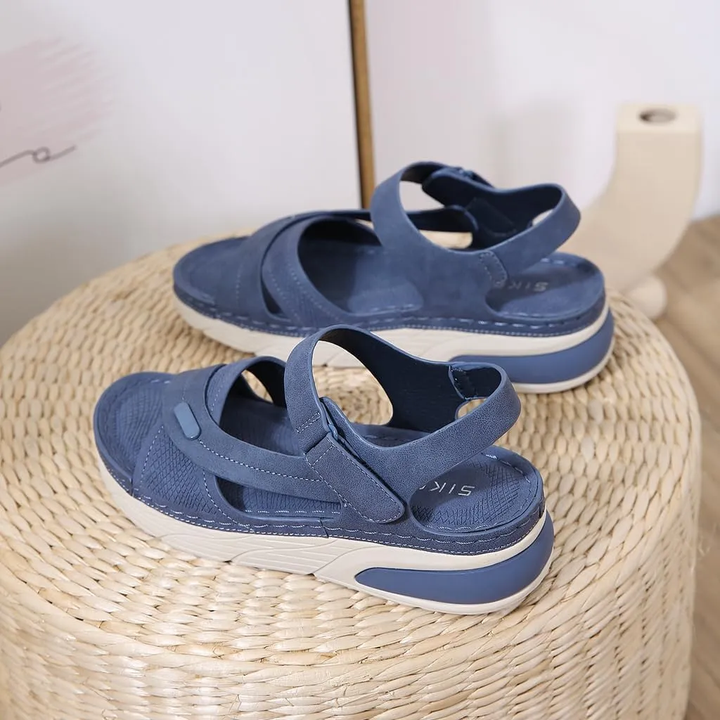 Women's Casual Walking Sports Athletic Sandals Comfortable Hook and Loop Lightweight Outdoor Hiking Summer Beach Sandal
