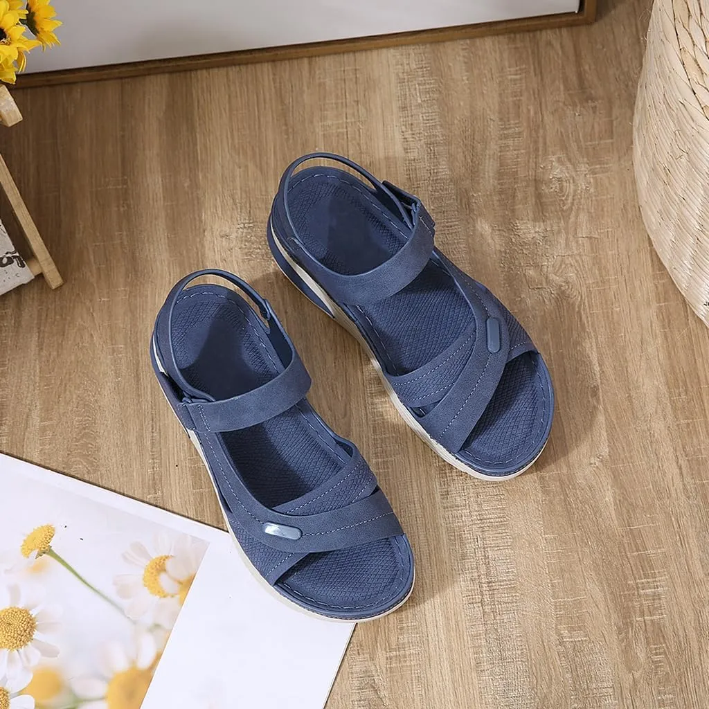 Women's Casual Walking Sports Athletic Sandals Comfortable Hook and Loop Lightweight Outdoor Hiking Summer Beach Sandal