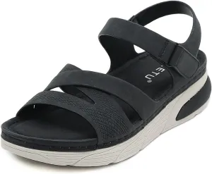 Women's Casual Walking Sports Athletic Sandals Comfortable Hook and Loop Lightweight Outdoor Hiking Summer Beach Sandal
