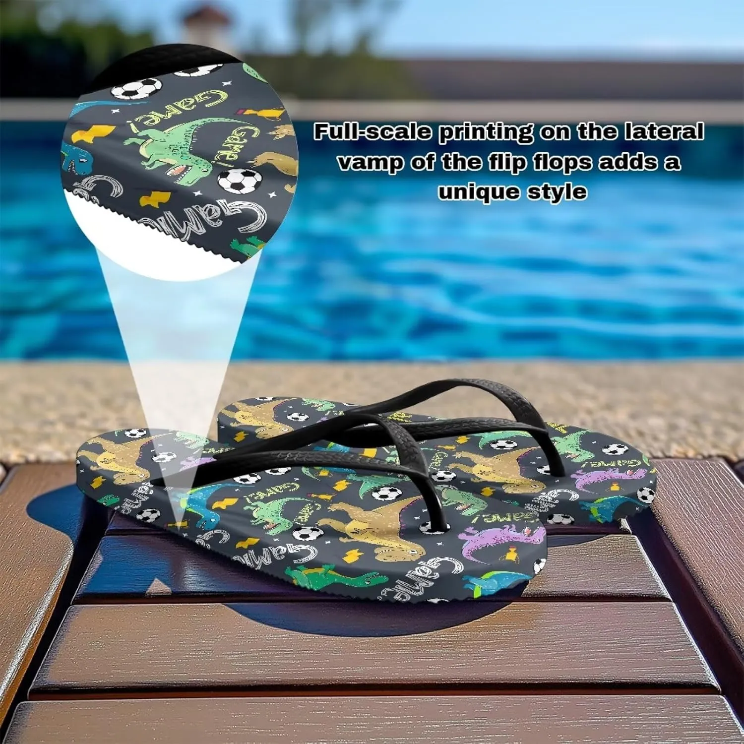 Women's Fashion Slippers Bedroom Bathroom Shower Shoes Slip On Sandals Slides Casual Peep Toe Beach Slippers Anti Slip Size US 5.5-9.5