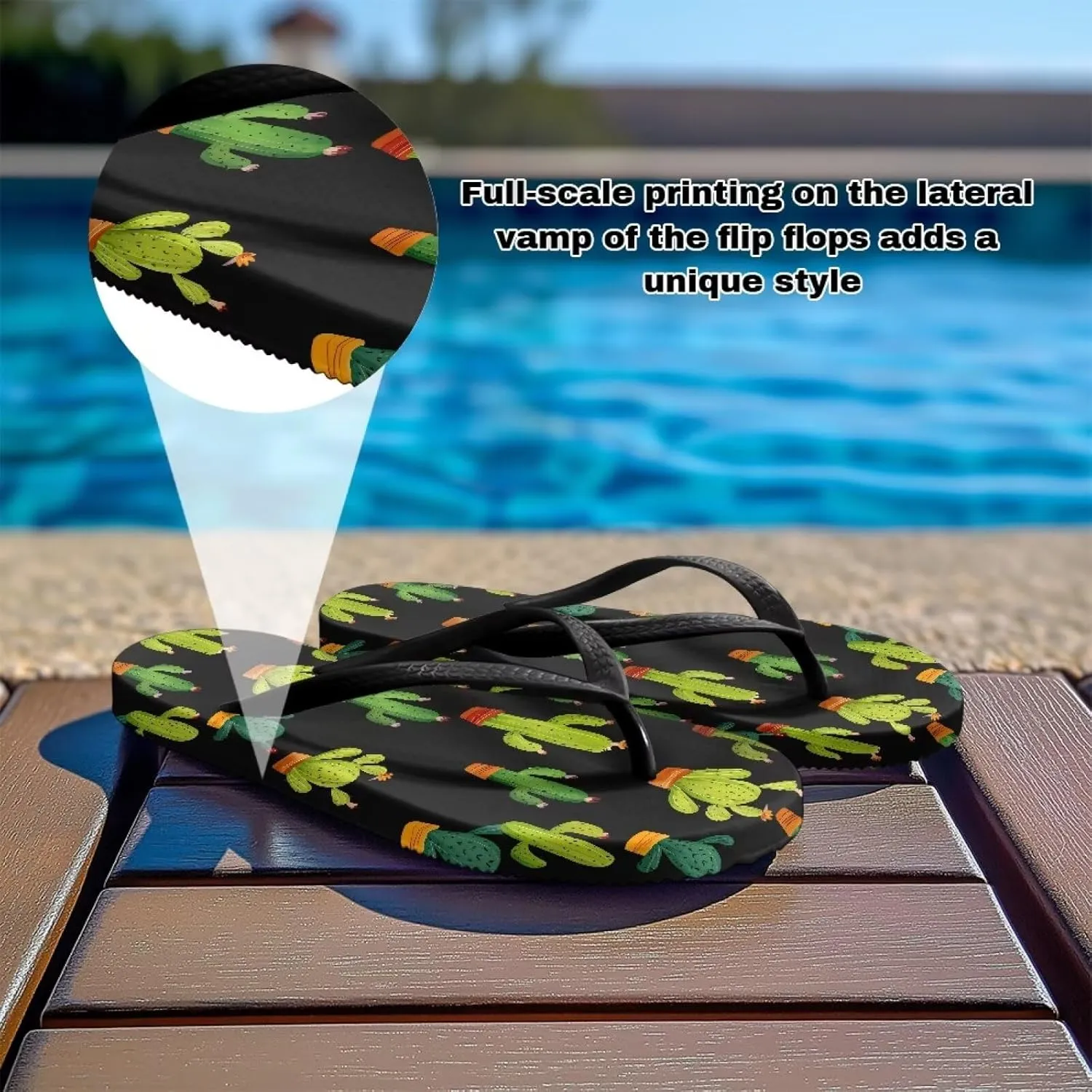 Women's Fashion Slippers Bedroom Bathroom Shower Shoes Slip On Sandals Slides Casual Peep Toe Beach Slippers Anti Slip Size US 5.5-9.5