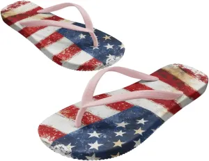 Womens Flip Flops Arch Support Comfortable Waterproof Open Toe Summer Beach Sandals Cushion Slip on Slippers Size US 5.5-9.5