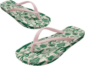 Womens Flip Flops Arch Support Comfortable Waterproof Open Toe Summer Beach Sandals Cushion Slip on Slippers Size US 5.5-9.5