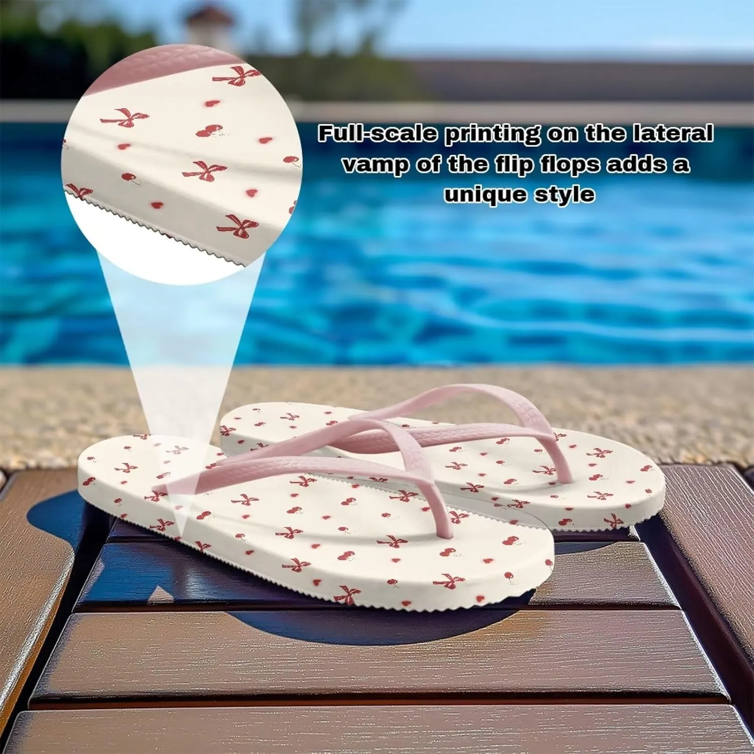 Womens Peep Toe Slide Sandals Fashion Beach Shoes Summer House Slides Comfort Shower Sandals Anti-skid Bathroom Slippers Size US 5.5-9.5
