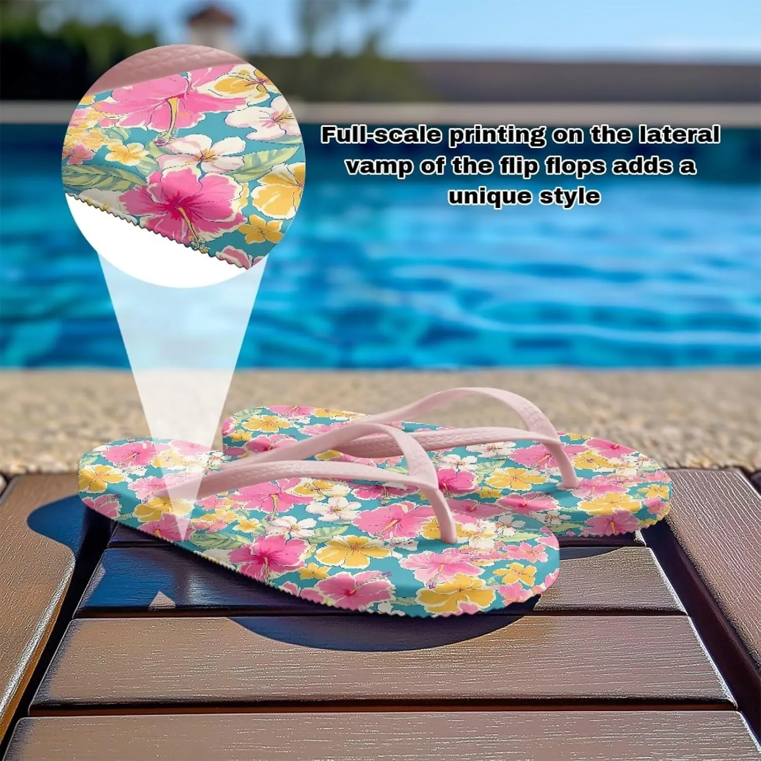 Womens Peep Toe Slide Sandals Fashion Beach Shoes Summer House Slides Comfort Shower Sandals Anti-skid Bathroom Slippers Size US 5.5-9.5