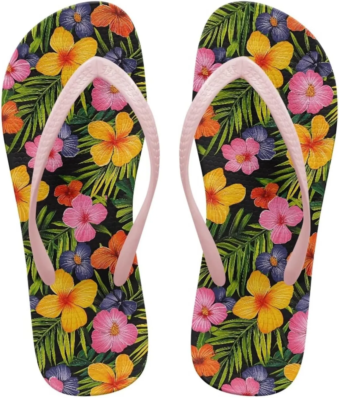 Womens Peep Toe Slide Sandals Fashion Beach Shoes Summer House Slides Comfort Shower Sandals Anti-skid Bathroom Slippers Size US 5.5-9.5