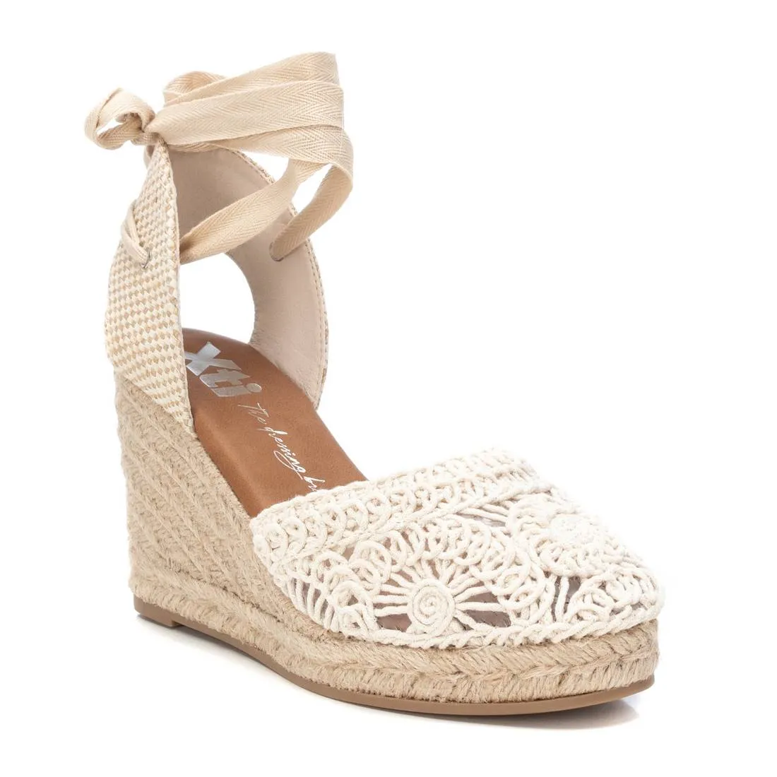 Women's sandals 142336 BEIGE