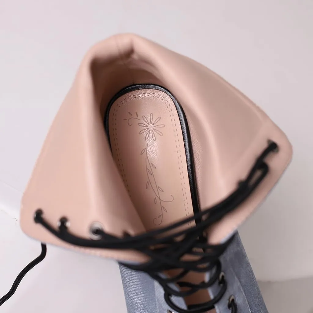 Women's Sexy Peep Toe Stilettos High Heels Ankle Booties Fashion Lace Up Dance Dressy Heeled Sandals