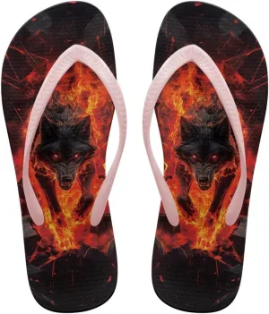 Womens Slide Sandals Fashion Tropical Flowers Slides Summer Beach Shoes Comfort Shower Sandals Anti-skid Bathroom Slippers Size US 5.5-9.5