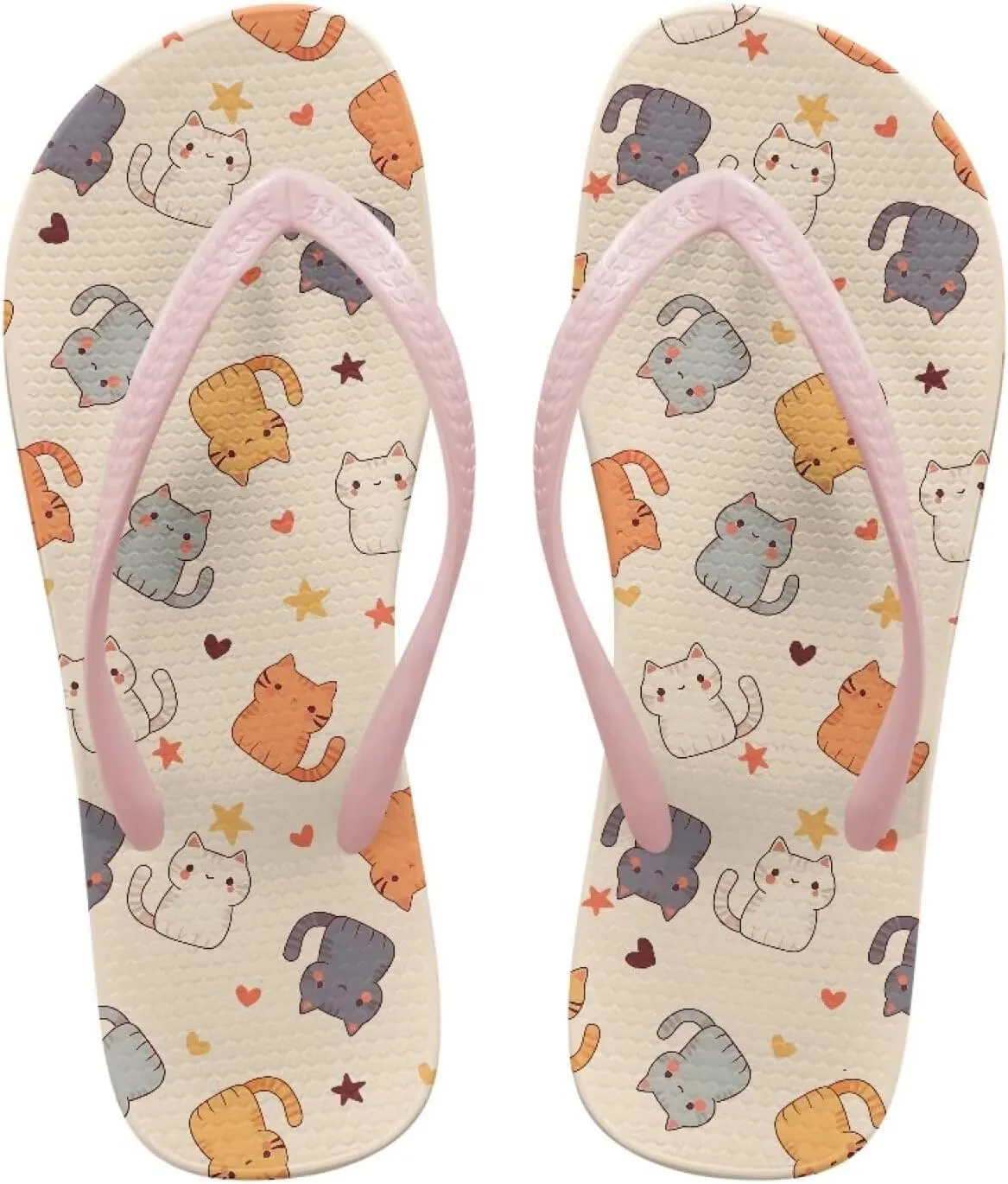 Womens Slide Sandals Fashion Tropical Flowers Slides Summer Beach Shoes Comfort Shower Sandals Anti-skid Bathroom Slippers Size US 5.5-9.5