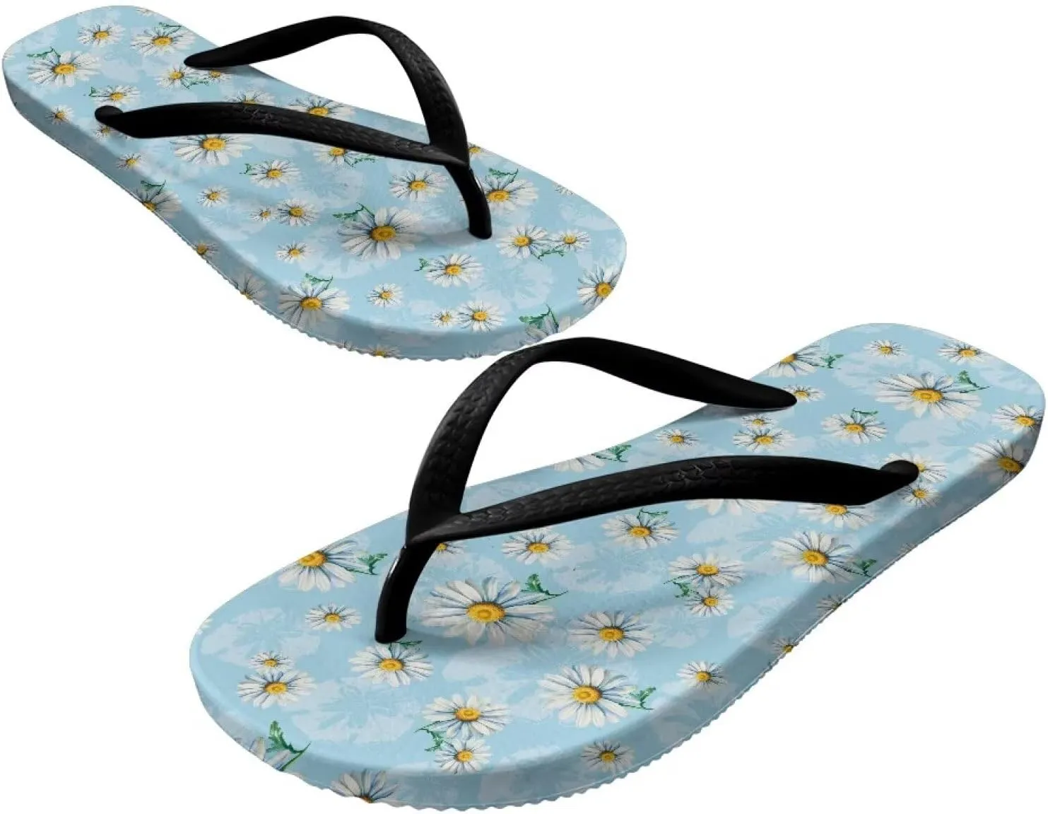Womens Slides Sandals Indoor Bathroom Shower Slippers Open-toe Beach Sandal Wide Toe Soft Bedroom Slippers Fashion Summer Shoes Size US 5.5-9.5