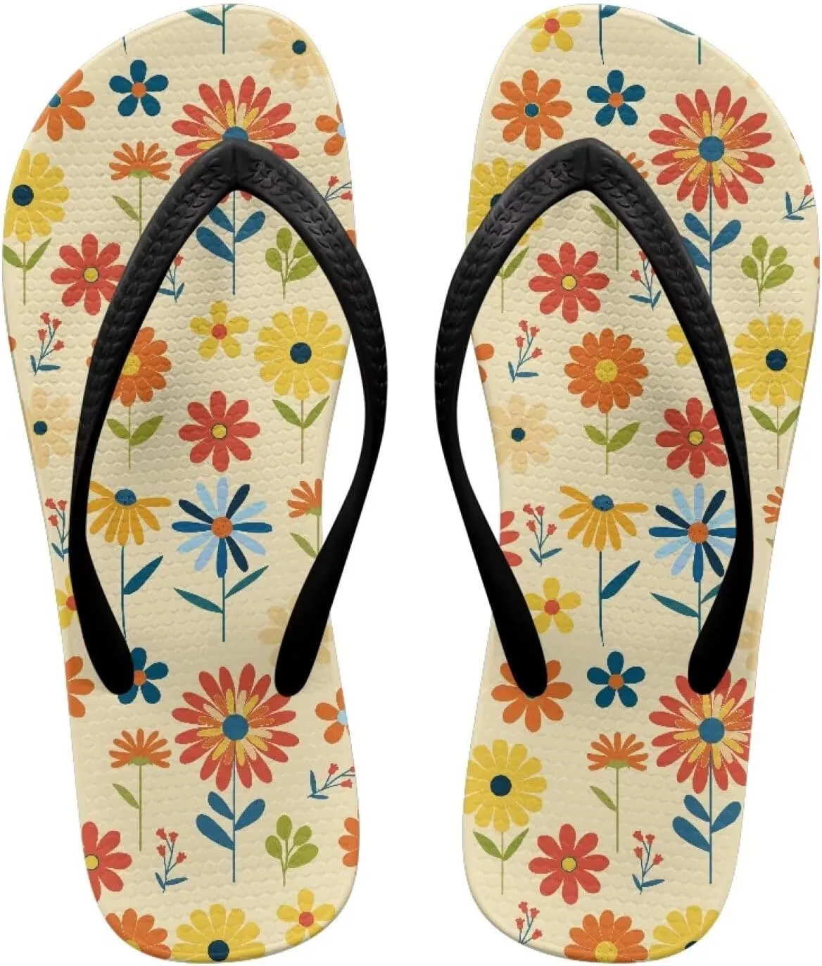 Womens Slides Sandals Indoor Bathroom Shower Slippers Open-toe Beach Sandal Wide Toe Soft Bedroom Slippers Fashion Summer Shoes Size US 5.5-9.5