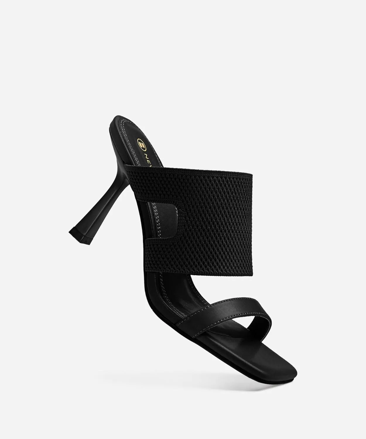 Women's Stiletto Heels Sandals, Pointed Toe, Slip-on Evening Party Shoes, Cushioned Insole