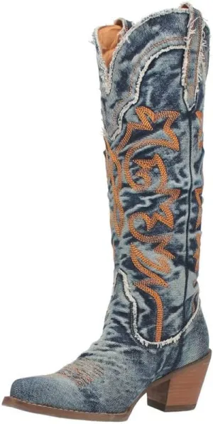 Women's Texas Tornado Fashion Boot, Blue, 10