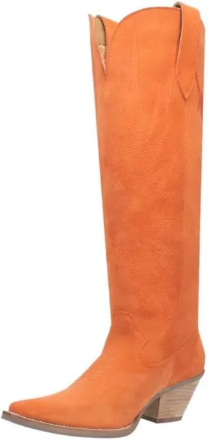Women's Thunder Road Fashion Boot, Orange, 9.5
