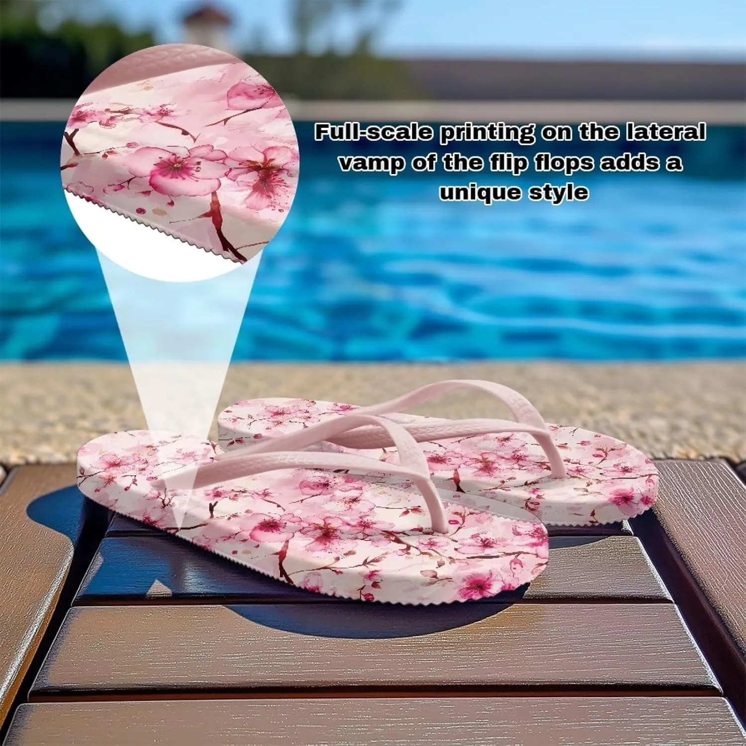 Womens Toe Slide Sandals Starfish Shells Fashion Beach Shoes Summer House Slides Comfort Shower Sandals Anti-skid Bathroom Slippers Size US 5.5-9.5