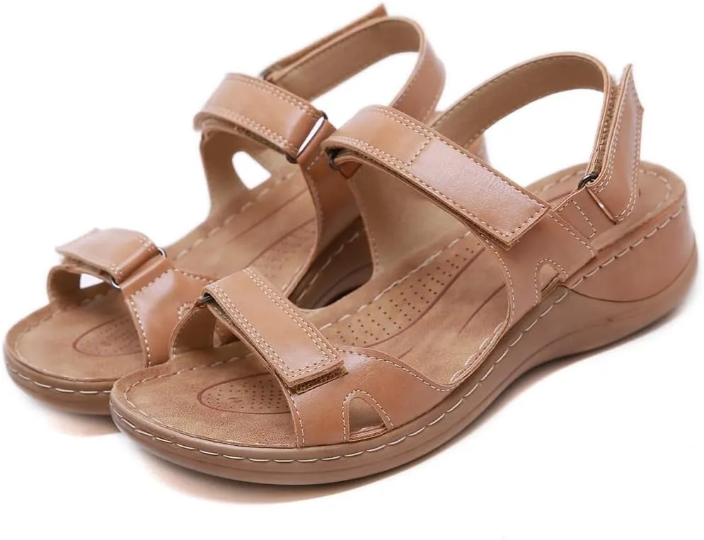Women's Walking Sports Athletic Sandals Comfortable Outdoor Hiking Arch Support Slingback Casual Summer Beach Sandal
