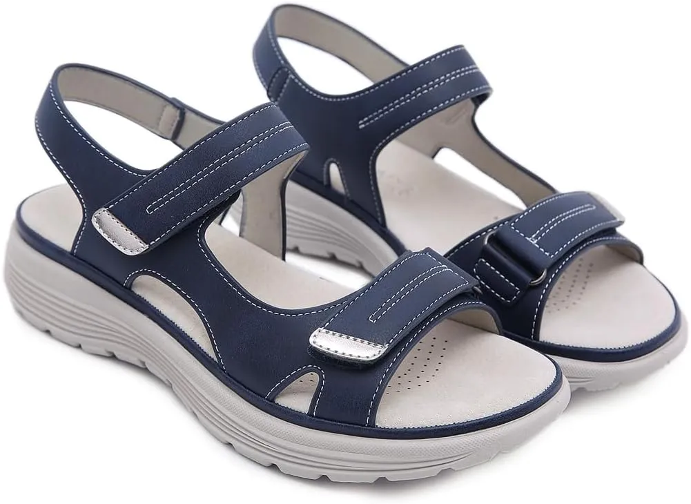 Women's Walking Sports Athletic Sandals Comfortable Outdoor Hiking Arch Support Slingback Casual Summer Beach Shoes