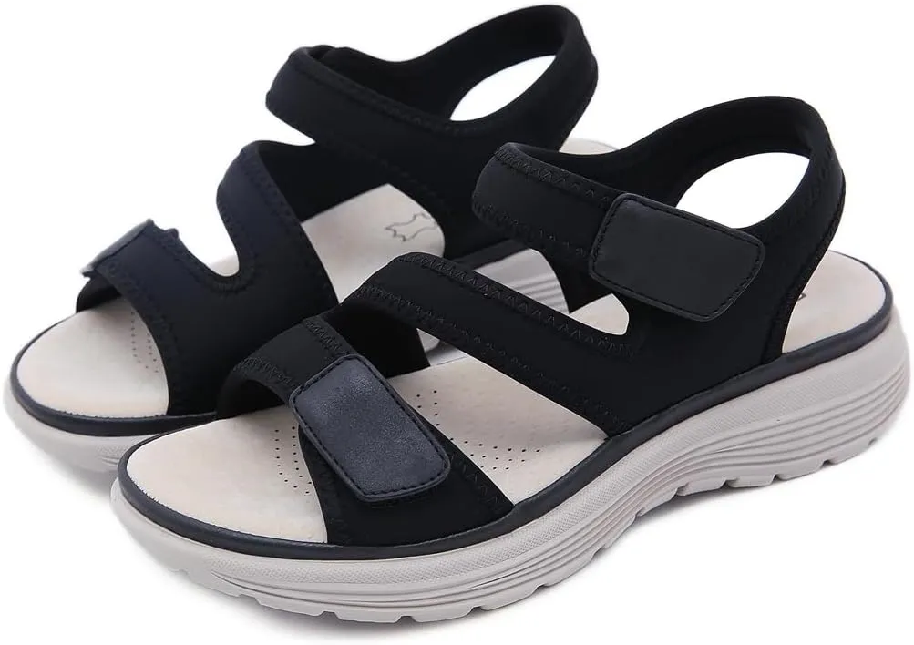 Women's Walking Sports Athletic Sandals Comfortable Outdoor Hiking Arch Support Slingback Casual Summer Beach Shoes