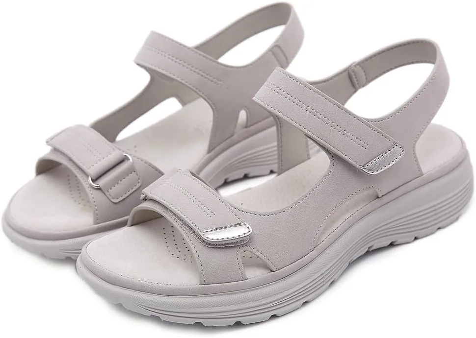 Women's Walking Sports Athletic Sandals Comfortable Outdoor Hiking Arch Support Slingback Casual Summer Beach Shoes