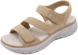 Women's Walking Sports Athletic Sandals Comfortable Outdoor Hiking Arch Support Slingback Casual Summer Beach Shoes