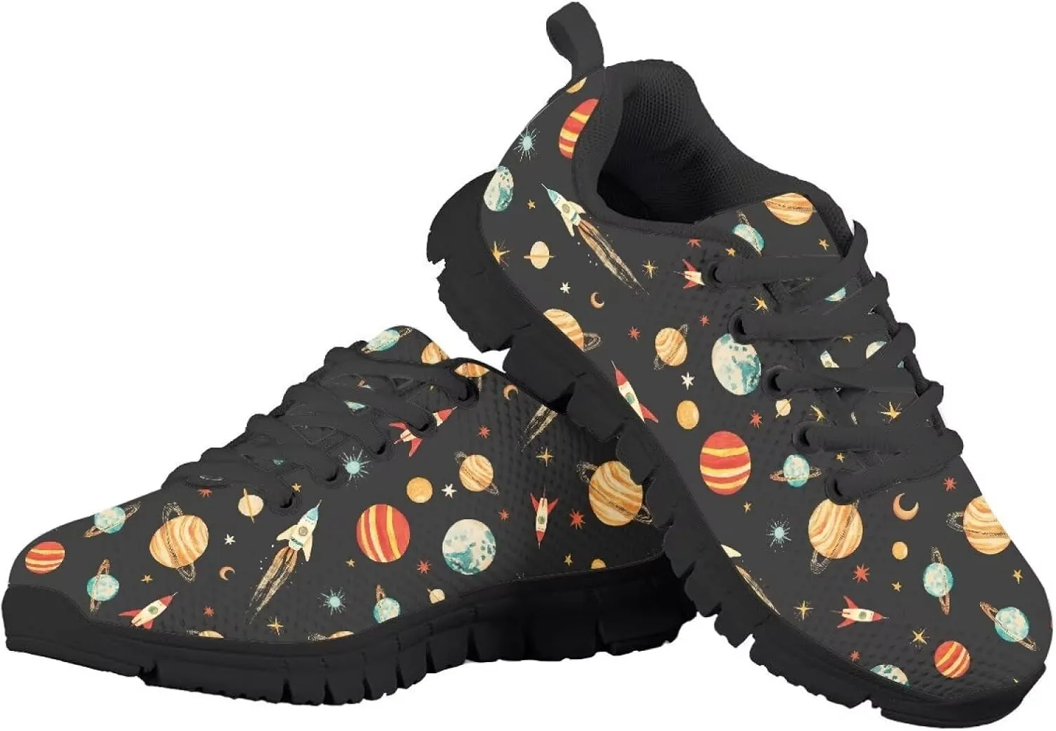 Xoenoiee Boys Girls Tennis Running Shoes Lightweight Breathable Sneakers for Kids