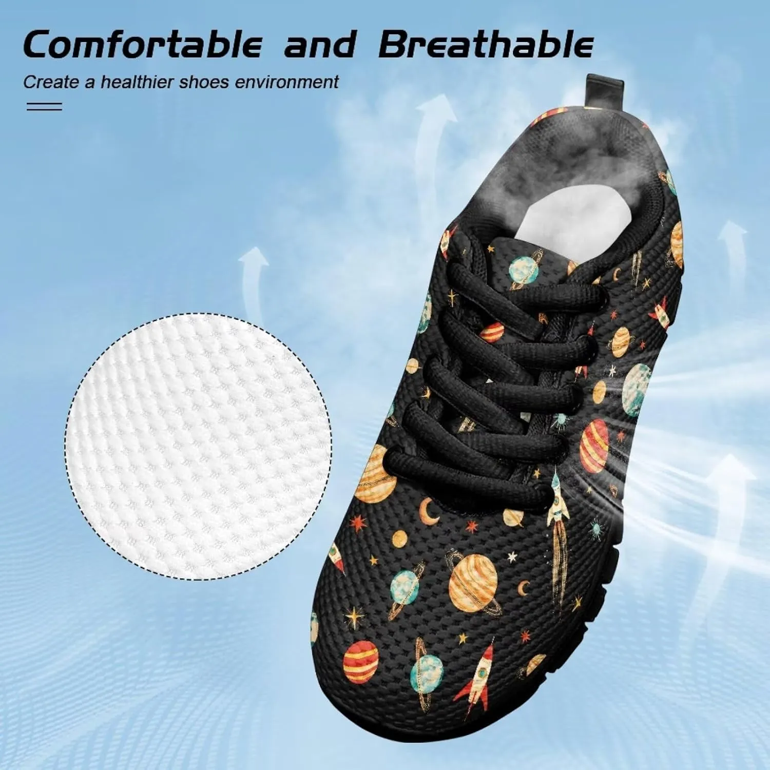 Xoenoiee Boys Girls Tennis Running Shoes Lightweight Breathable Sneakers for Kids